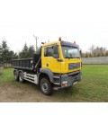 Samochód Ciężarowy marki MAN TGA 26.410 6x6 wywrot 3-stronny + HDS