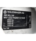 Samochód Ciężarowy marki VOLKSWAGEN TRANSPORTER T5 1.9 TDI 84 KM