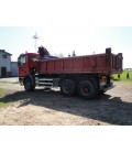 Samochód ciężarowy marki MERCEDES-BENZ Actros 3335AK 6x6 wywrot 3-stronny + HDS